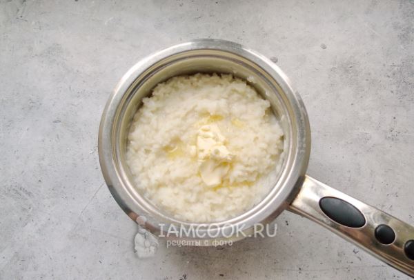 Рисовая каша с сыром