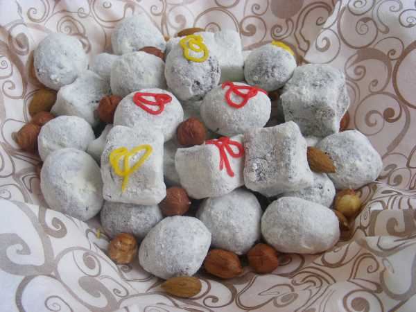 Турецкие жевательные конфеты Елван с начинкой